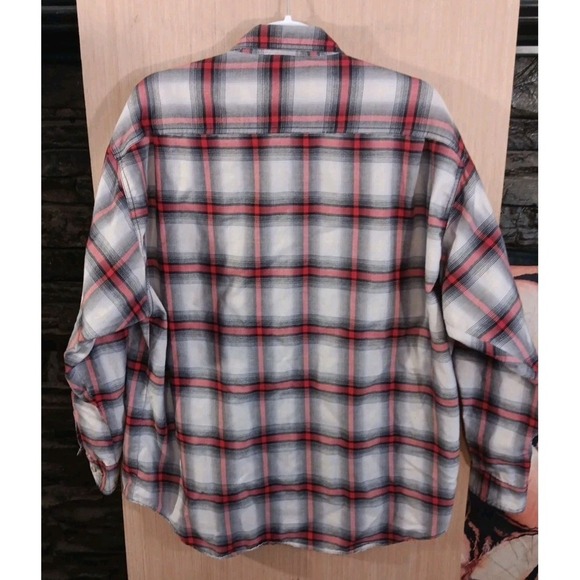 Baxter Brand XL Natural Clothing Co. Button Down Shirt Mens North American Plaid - Picture 4 of 8